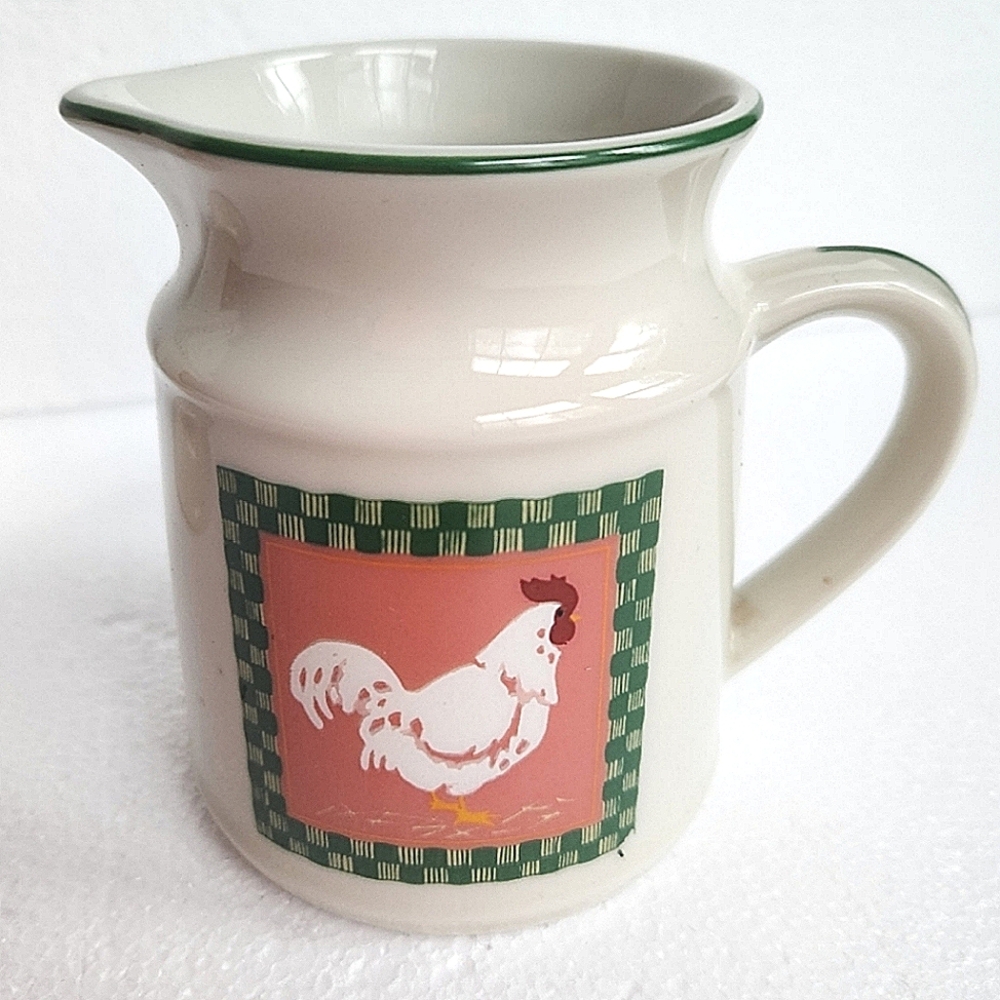 Vintage Crowning Touch Collection Ceramic Rooster Creamer Pitcher - Picture 6 of 6